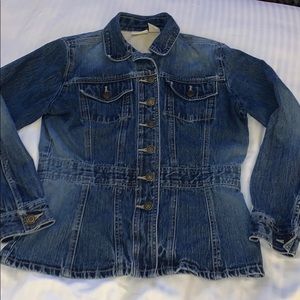 St. John’s Bay denim jean jacket medium petite